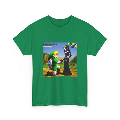 Link Proposing To Goth Girl Tee
