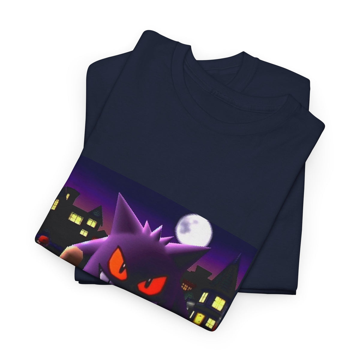 Gengar Lurking Under Moonlight Tee