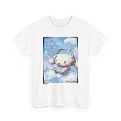 Cinnamoroll Gaming On Cloud PSP Tee