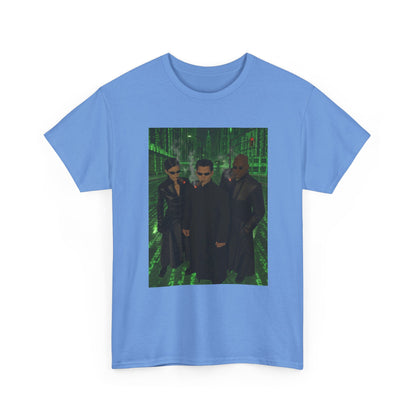 Neo, Trinity, Morpheus Smoking In The Matrix
