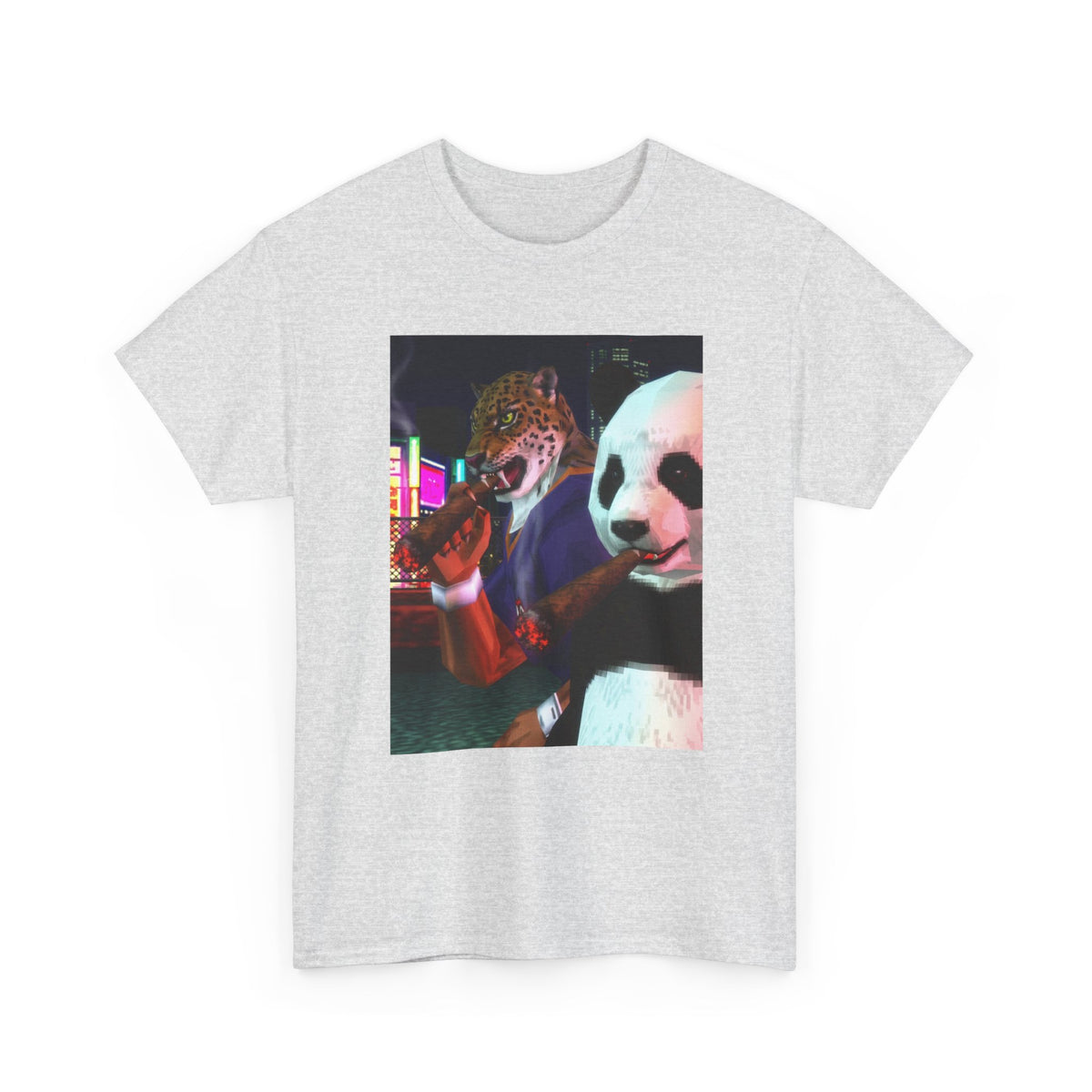 King And Panda Cigar Night Out Tee