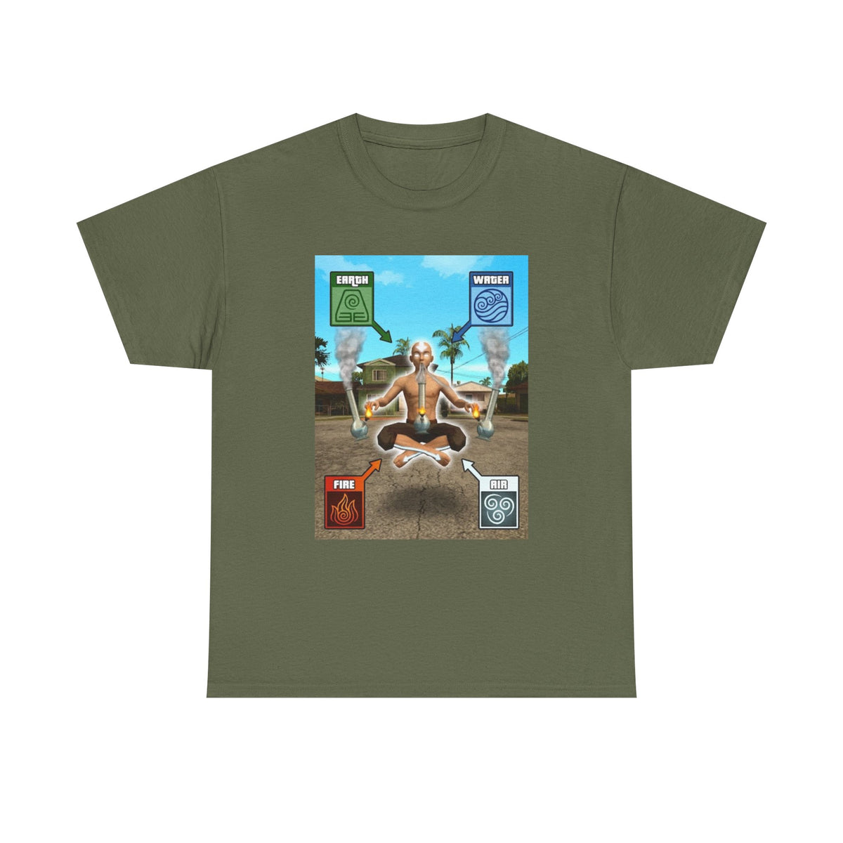 The Last Stoner Floating Avatar Tee