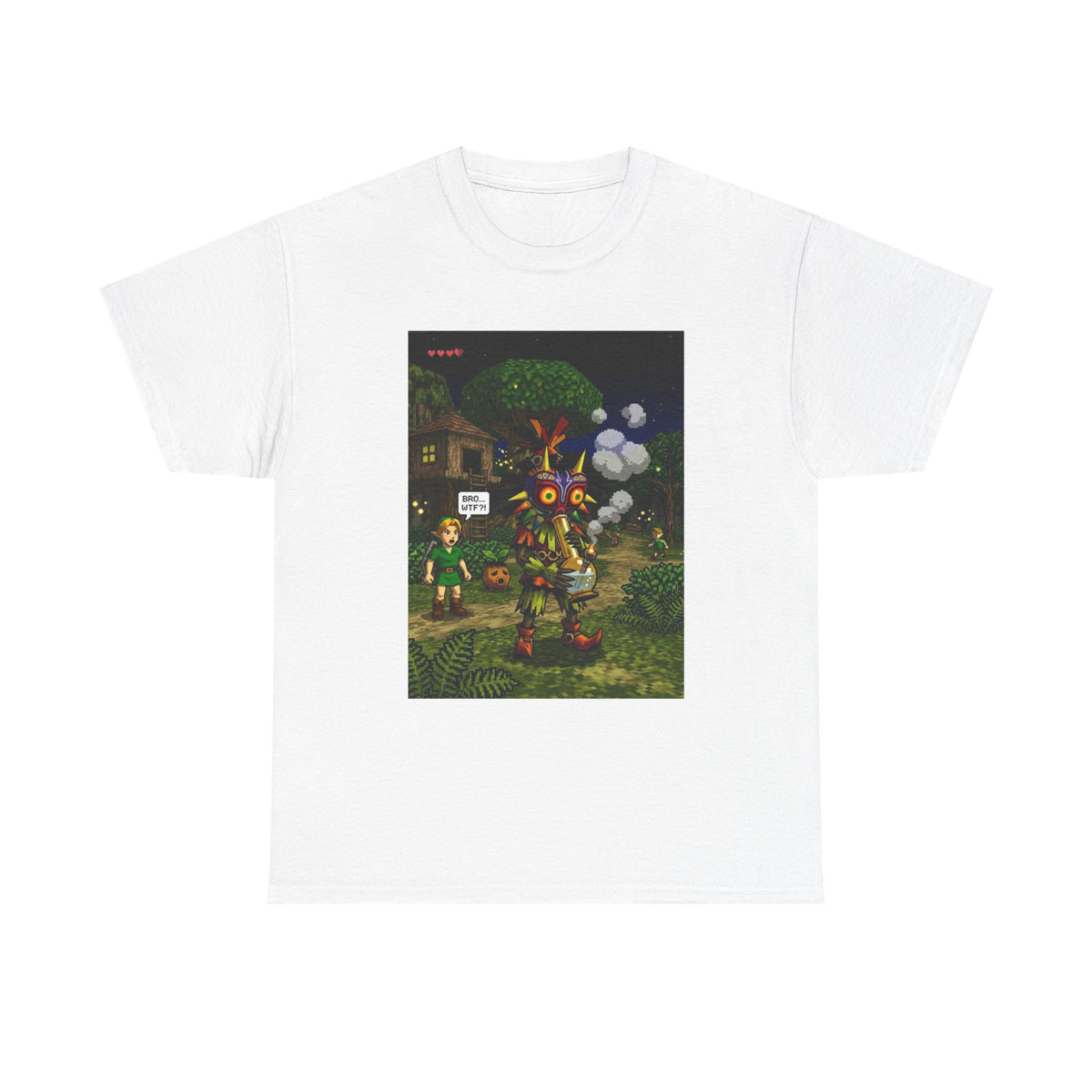 Skull Kid Bong Hit With Link