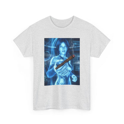 Holographic Babe Passing The Blunt Tee