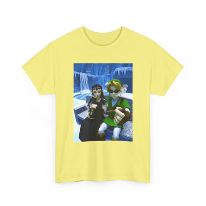 Goth Zora And Link Chilling Icy Plateau