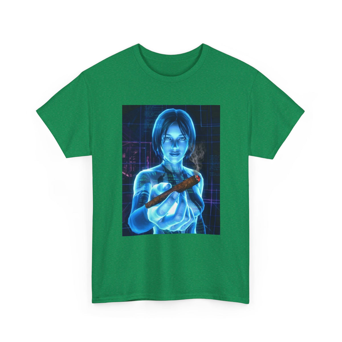 Holographic AI Offering You A Blunt Tee