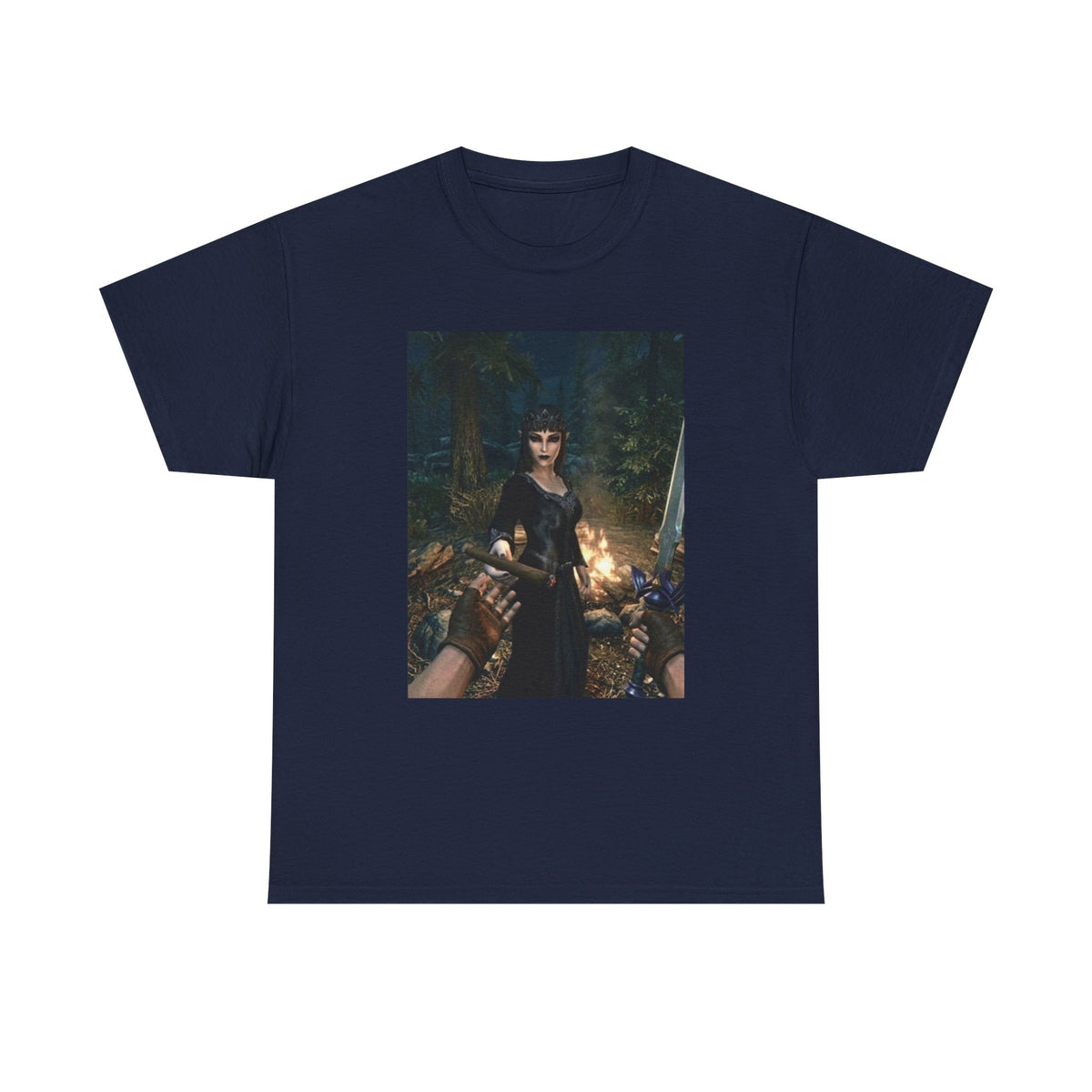 Dark Elf Offering Blunt Tee