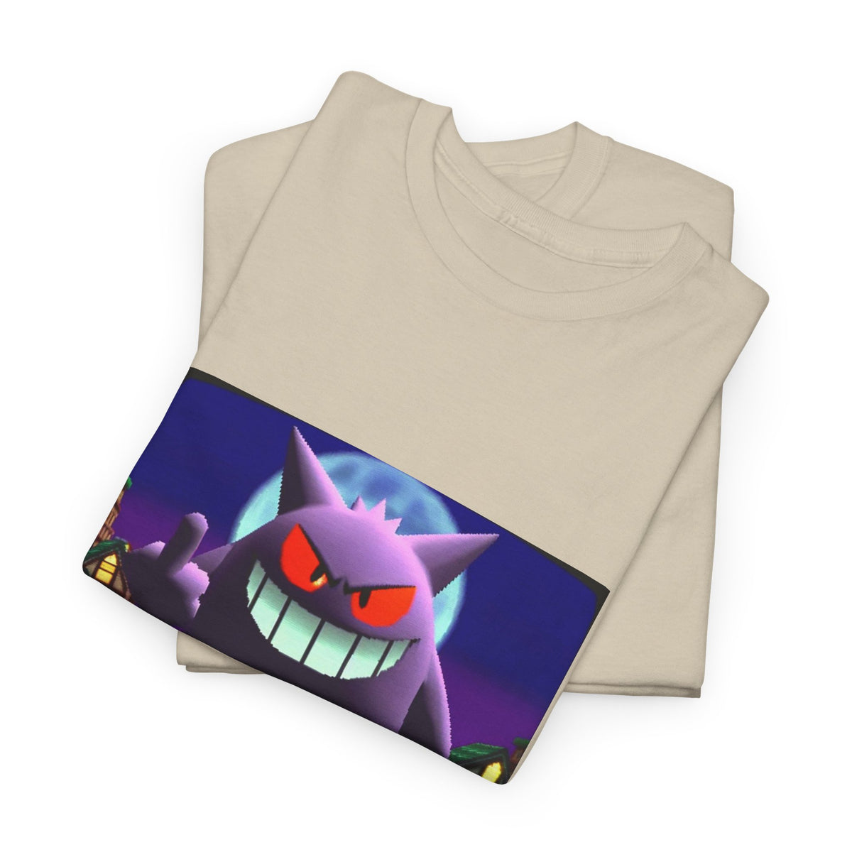Gengar Flipping Off Villager Tee