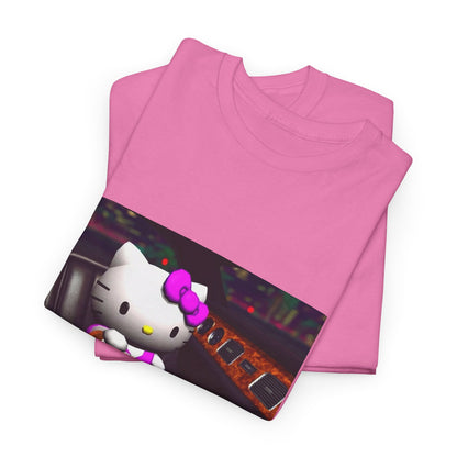 Hello Kitty Pouring Lean In Car Tee