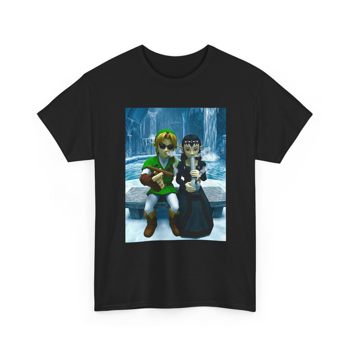 Link and Dark Linka Chillin' in Ice Palace