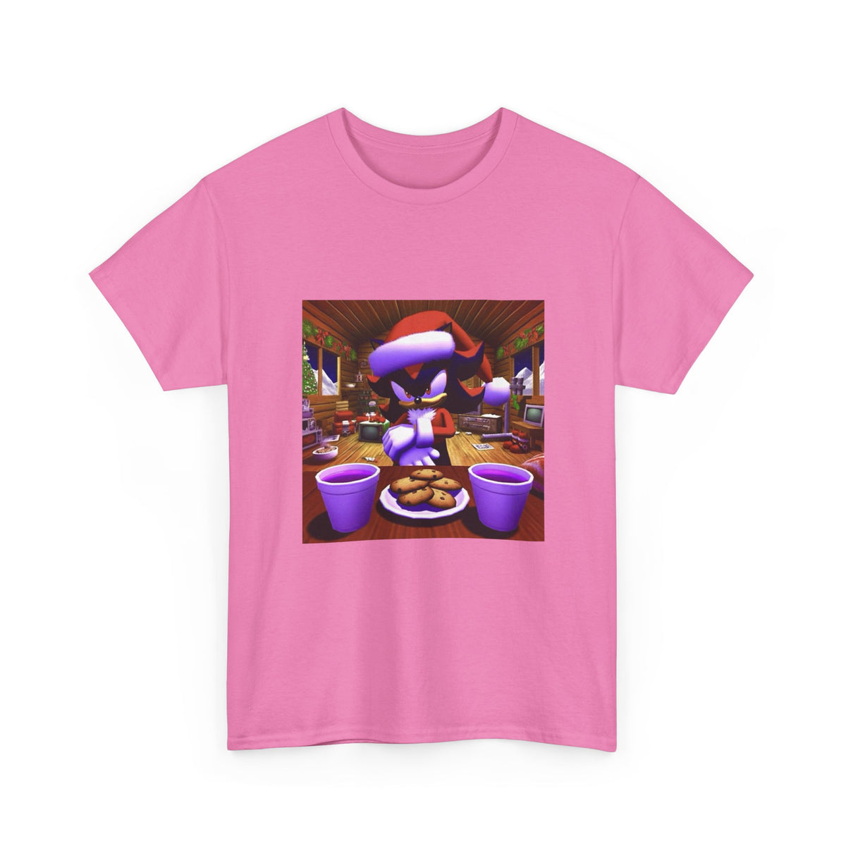 Shadow The Hedgehog Christmas Chill Tee