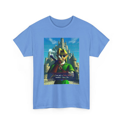 Link Smoking Deku Stick In Hyrule