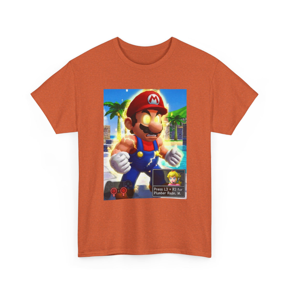 Supercharged Plumber Rage Mario Tee