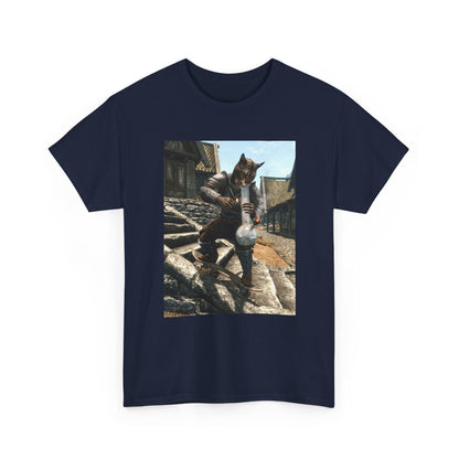 Neon Haze Horizon Graphic Tee