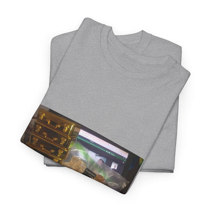 Gold Briefcase Stash Tee