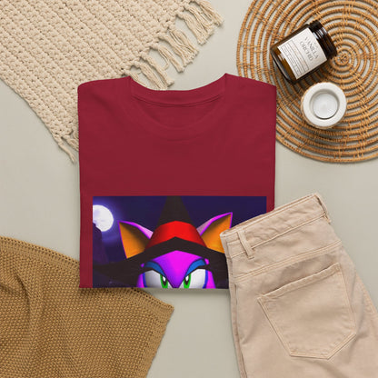 Witchy Sonic Character Giving Middle Finger