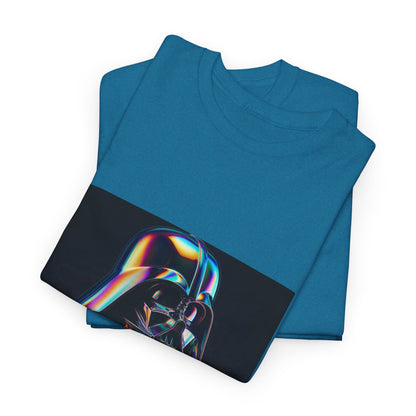 Holographic Dark Lord Vaporwave Icon Tee