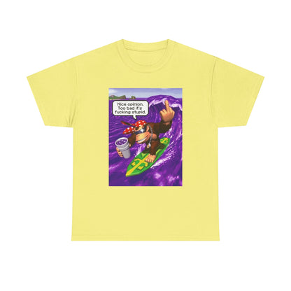 Donkey Kong Surfing Purple Wave Middle Finger