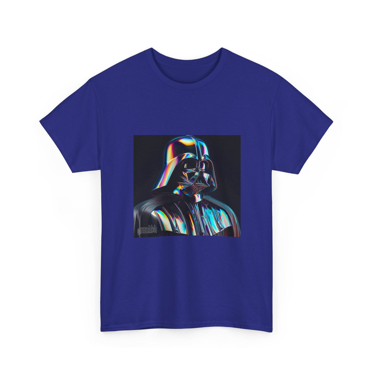Holographic Dark Lord Vaporwave Icon Tee