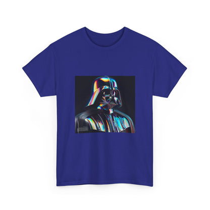 Holographic Dark Lord Vaporwave Icon Tee