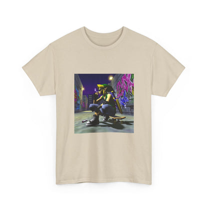 Edgy Link Smoking In Alley Tee
