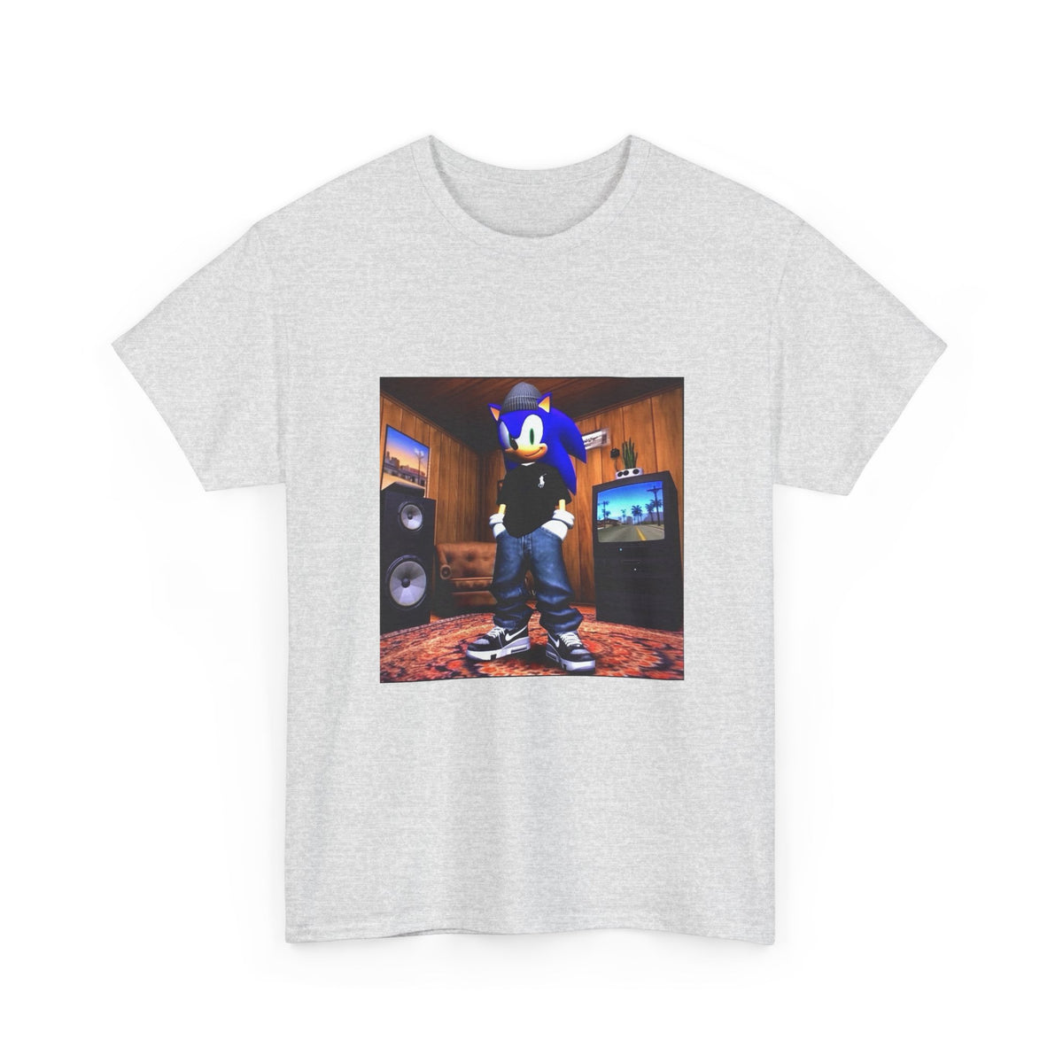 Gamer Sonic Dressed To Chill