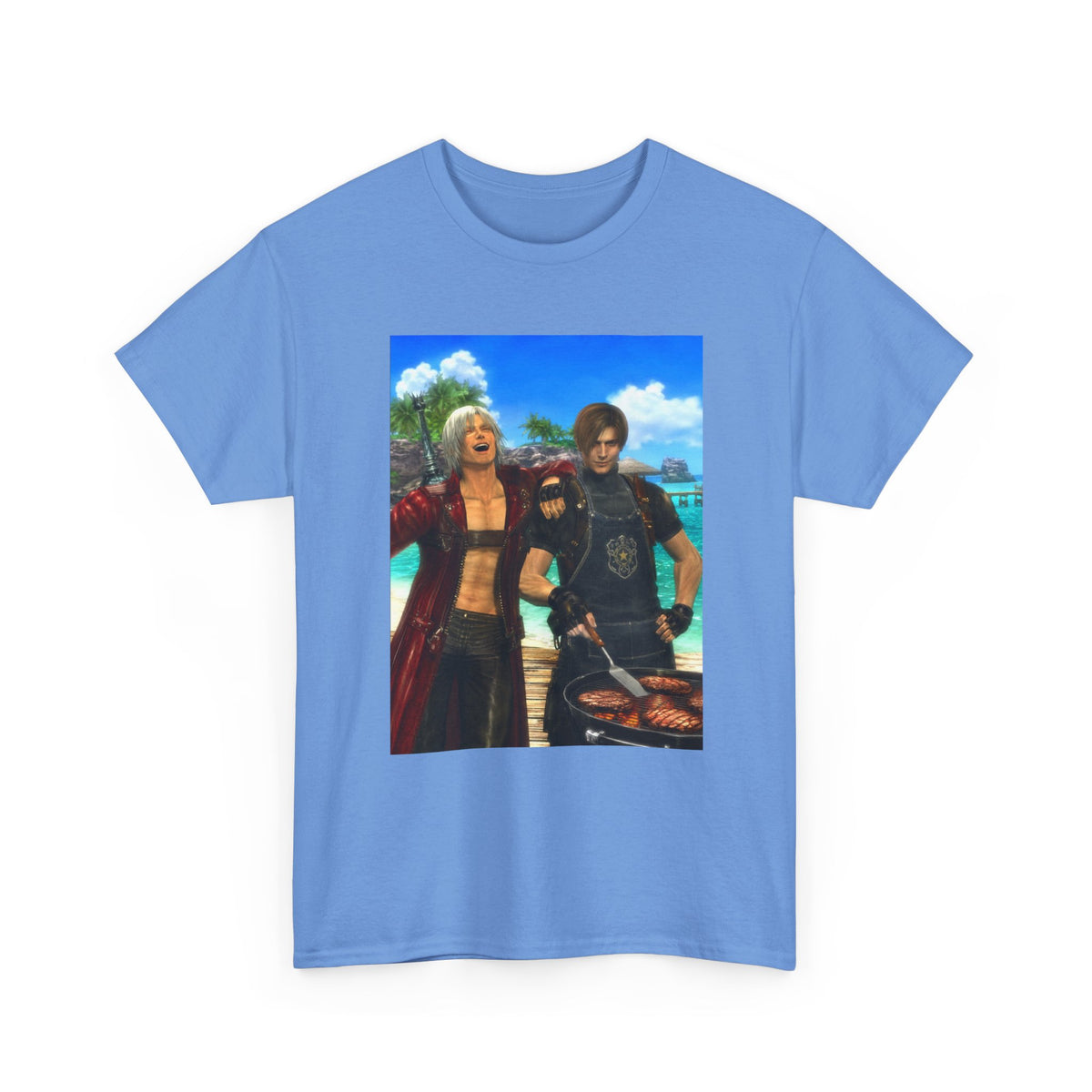 Dante and Leon Grilling Island Burgers Tee