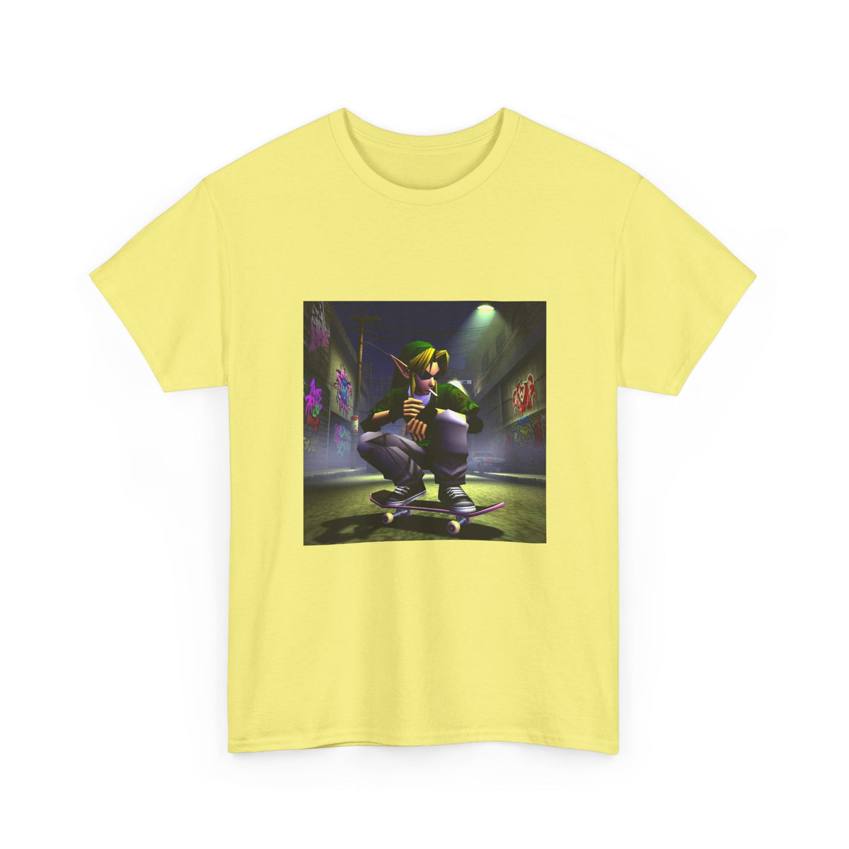 Skater Link Smoking In The Alley Tee (Design 7)