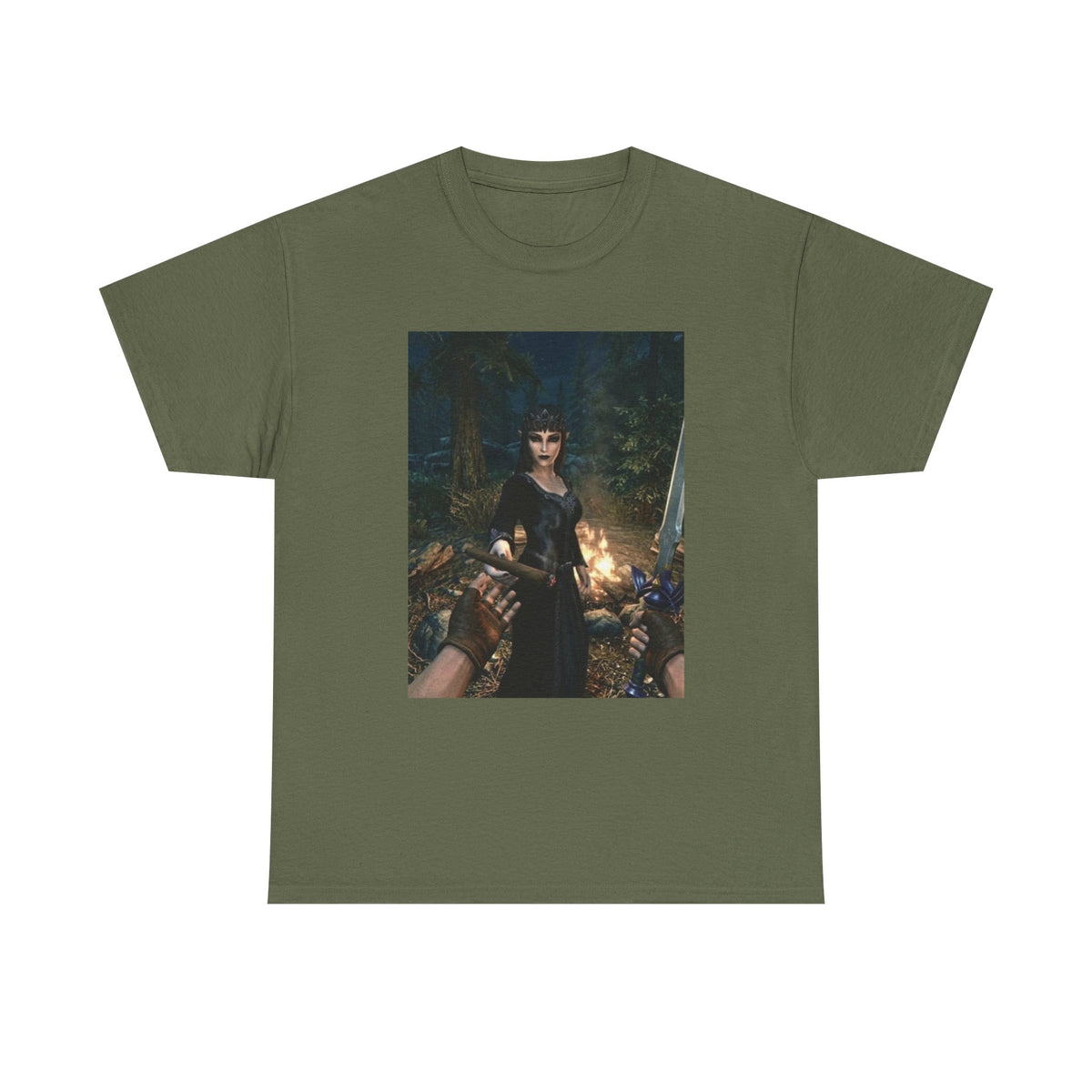 Dark Elf Offering Blunt Tee