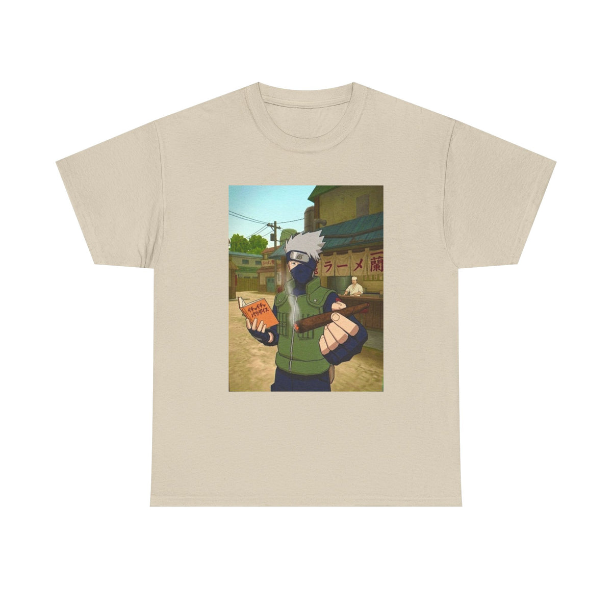 Kakashi Reading And Chilling Tee