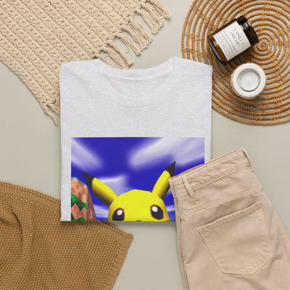 Pikachu Giving The Finger On An N64 Island