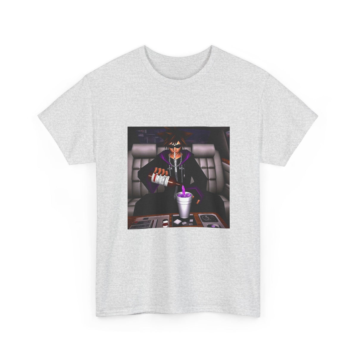 Lean Lord Smirking On Cloud Tee