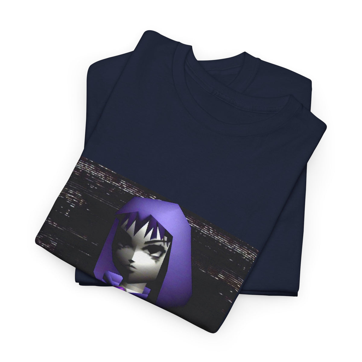 Low-Poly Raven Glaring Tee