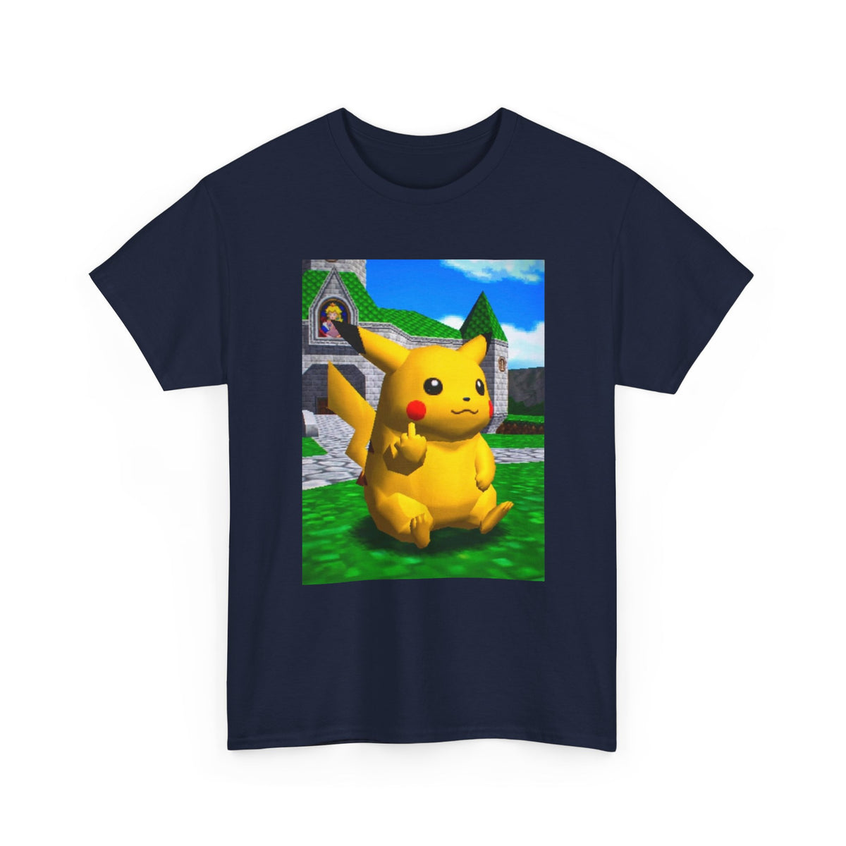 Pikachu Giving The Middle Finger Tee