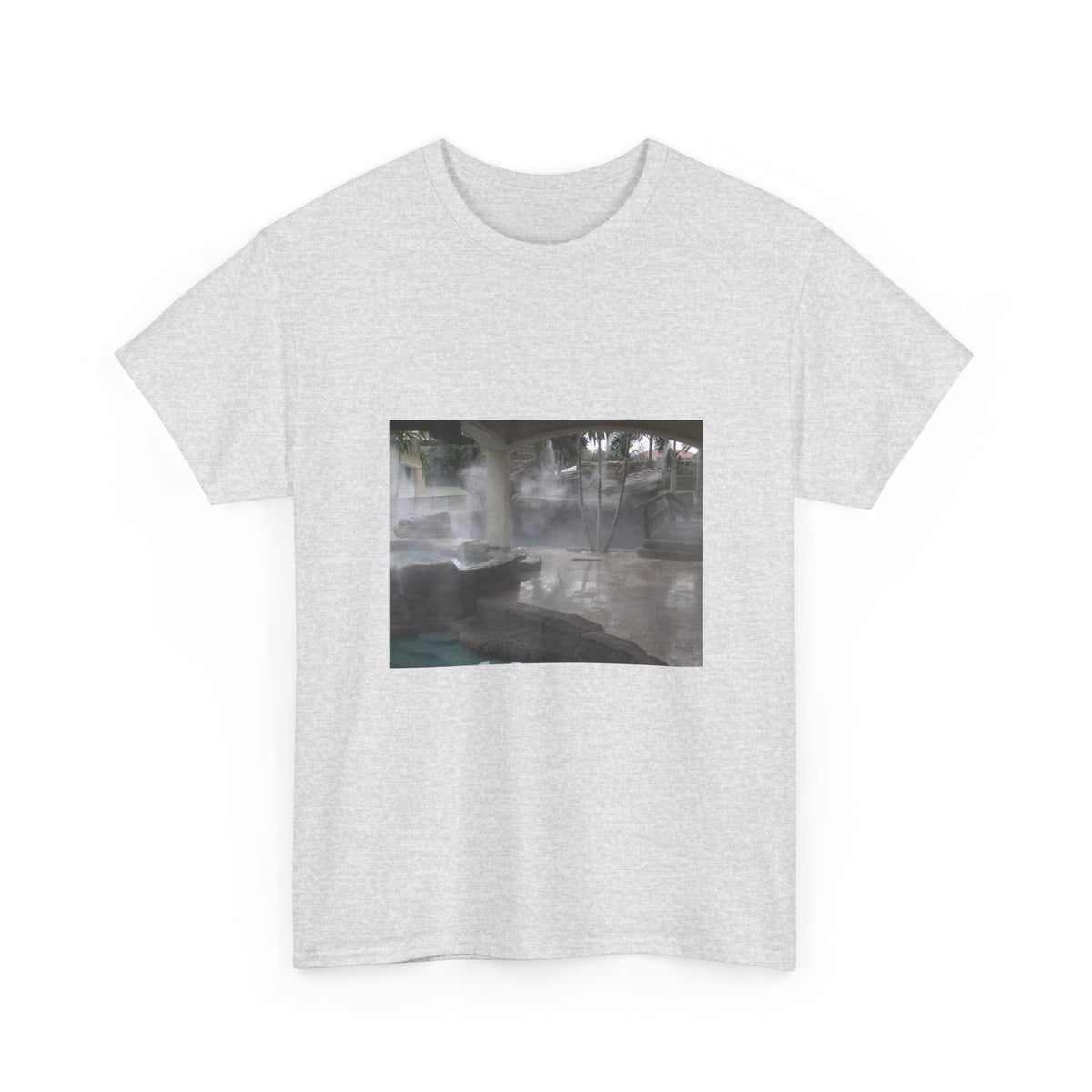 Neon Resin Flow Graphic Tee
