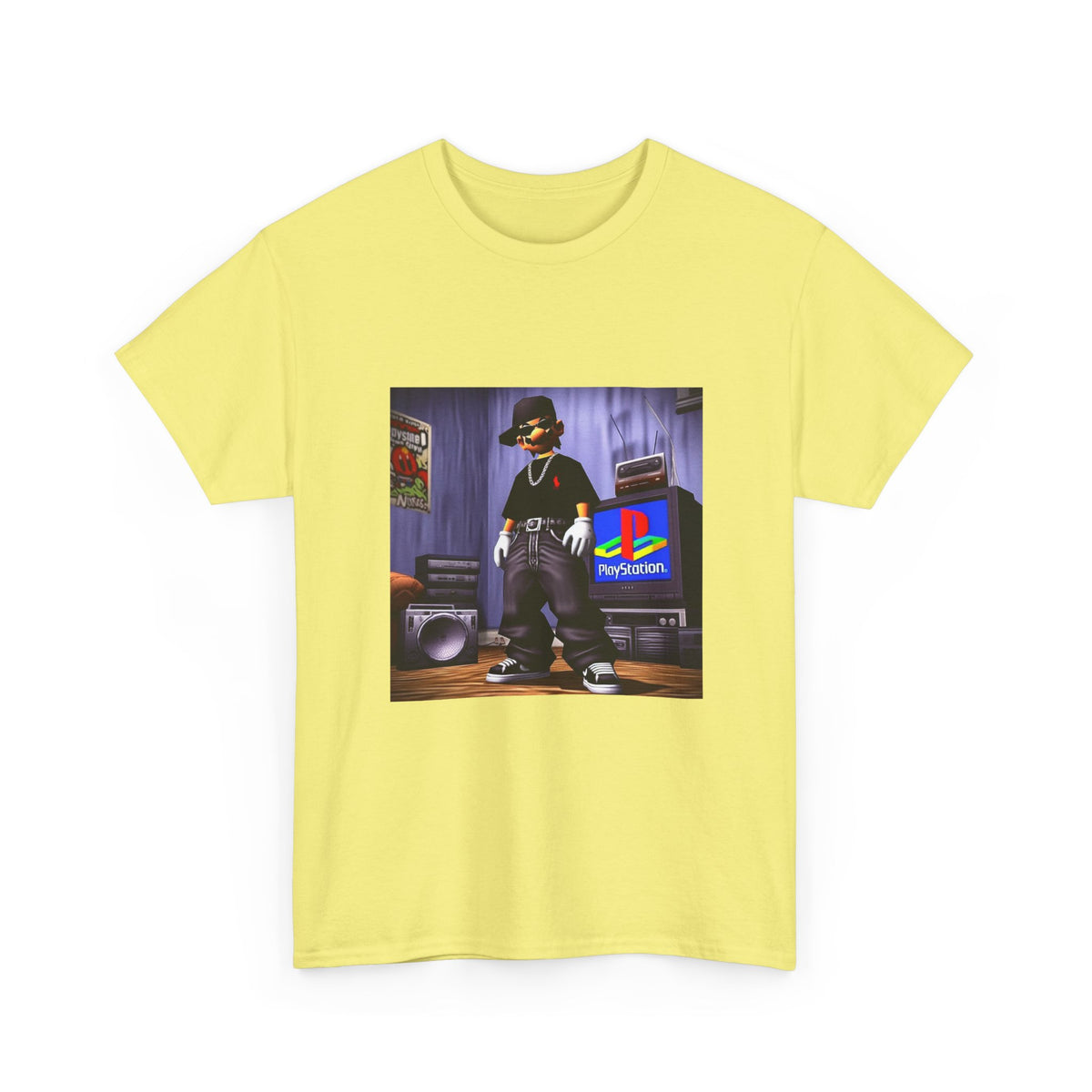 Gamer Mario Sporting Drip In His Room