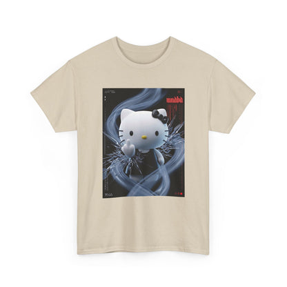Edgy Hello Kitty Giving Middle Finger Tee