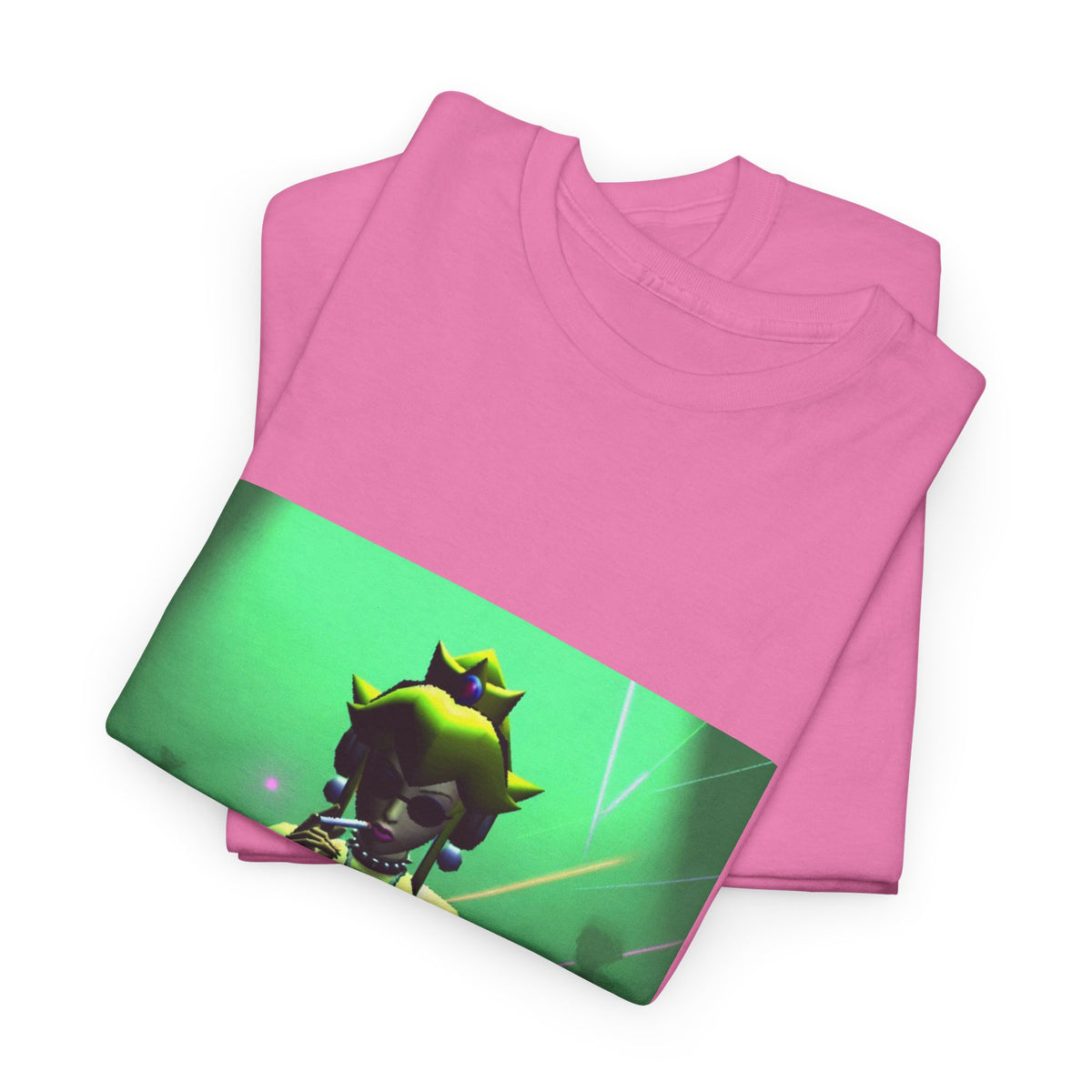 Princess Peach DJing And Smoking Tee