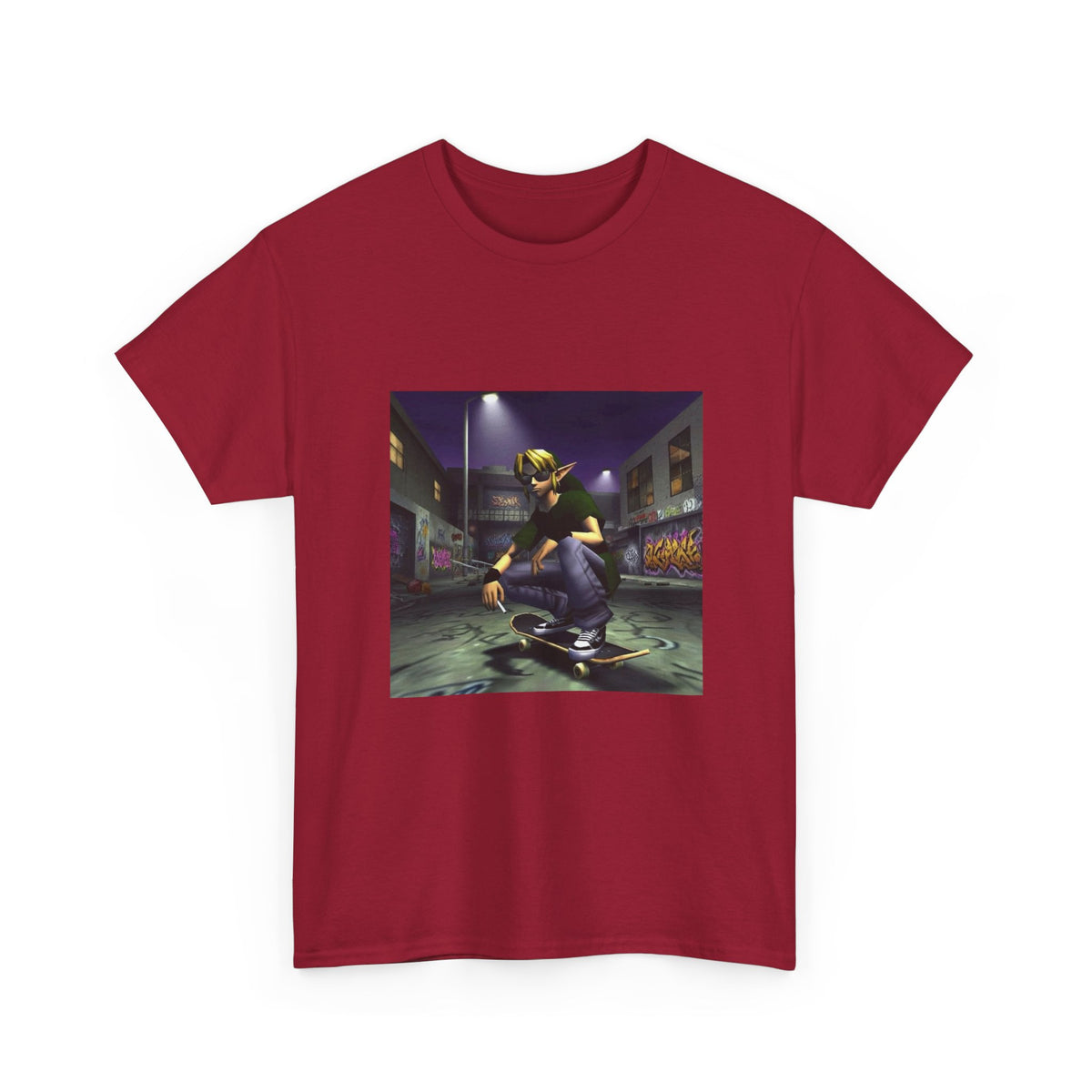 Skater Link Smoking In The Alley Tee