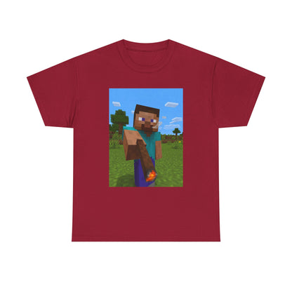 Steve Offering A Lit Blunt Tee