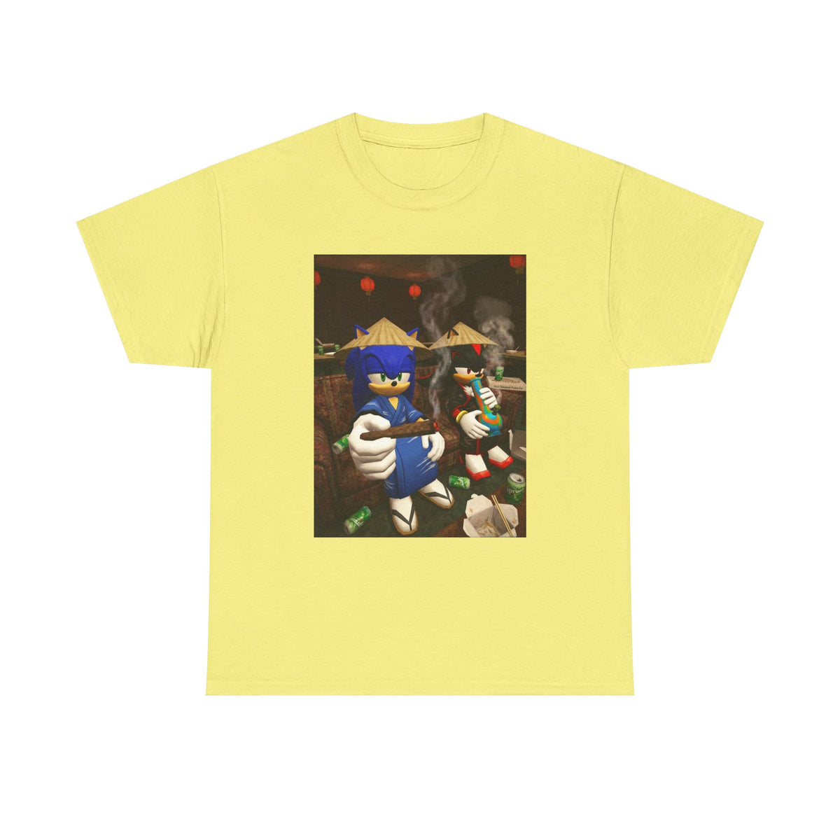 Sonic And Shadow Chillin' Like Villains Tee