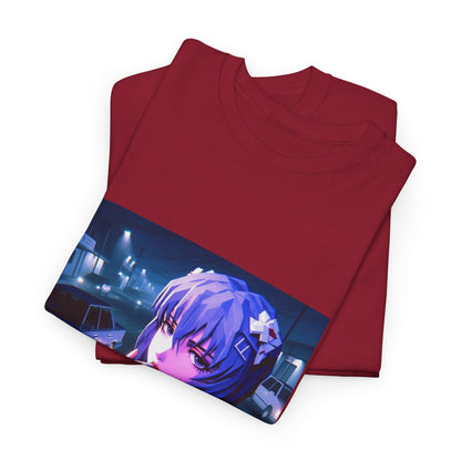Rei Ayanami Riding GTA Streets Tee
