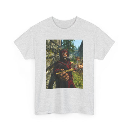 Khajiit Smoking Blunt In Skyrim Tee