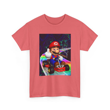 High Mario Karting On Rainbow Road