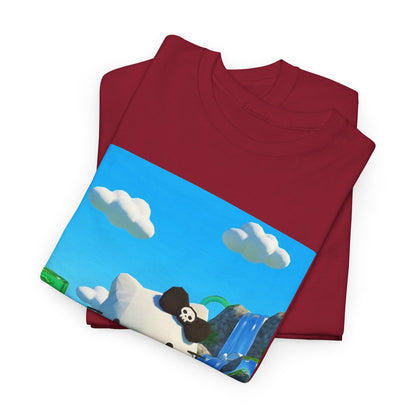 Edgy Kitty Flipping The Bird Tee