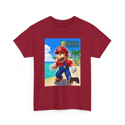 Mario's Plumber Rage Beach Tee