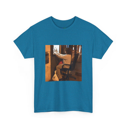Gravity Defying Green Graphic Tee