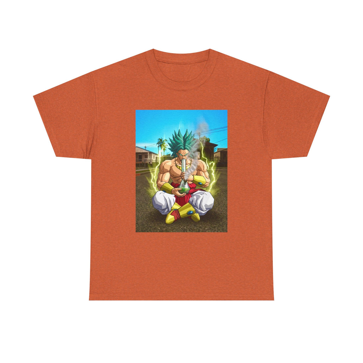 Legendary Saiyan Taking A Bong Rip Tee