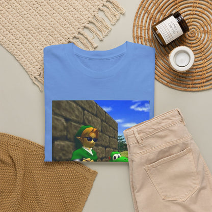 Link and Yoshi Chillin' With Blunts