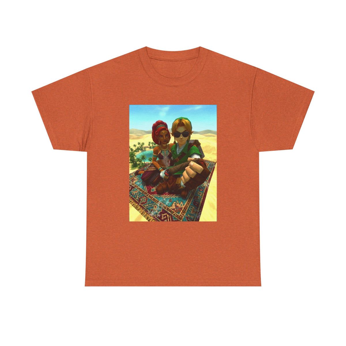 Link And Nabooru Chillin' Desert Oasis Tee